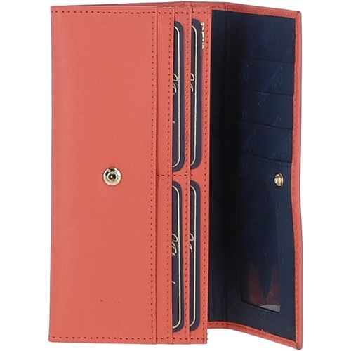 Card Large Saffiano Leather Purse Purse: Ash-05 S Salmon NA - Ashwood Handbags - Modalova