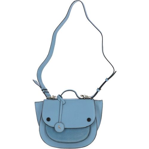 Ashwood Cambridge Style Saddlebag: Dotty Light Blue NA - Ashwood Handbags - Modalova