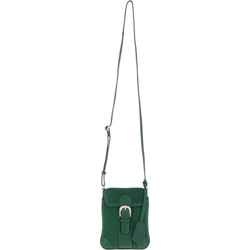 Ashwood Suede & Leather Small Crossbody Bag: S-11 Green NA - Ashwood Handbags - Modalova