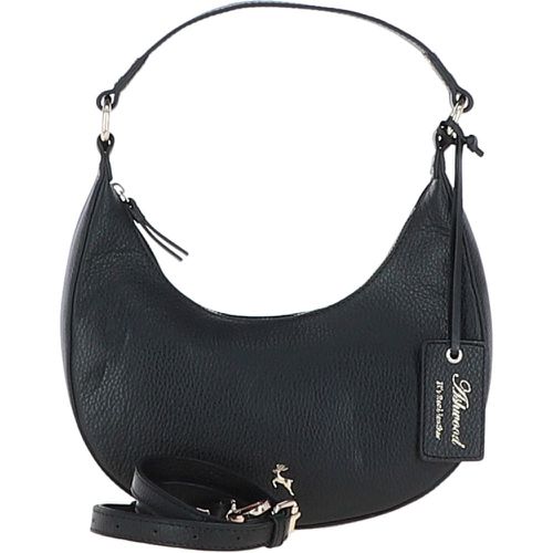 Apos;Chic&apos; Leather Medium Saddle Shoulder Bag: 63791 Black NA - Ashwood Handbags - Modalova