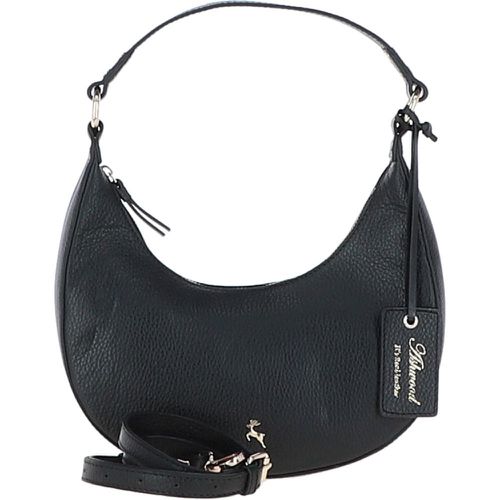 Chic' Leather Medium Saddle Shoulder Bag: 63791 Black NA - Ashwood Handbags - Modalova