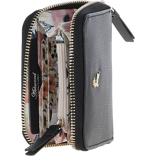 Mini X" RFID Protected Leather Purse: S5 Black NA - Ashwood Handbags - Modalova