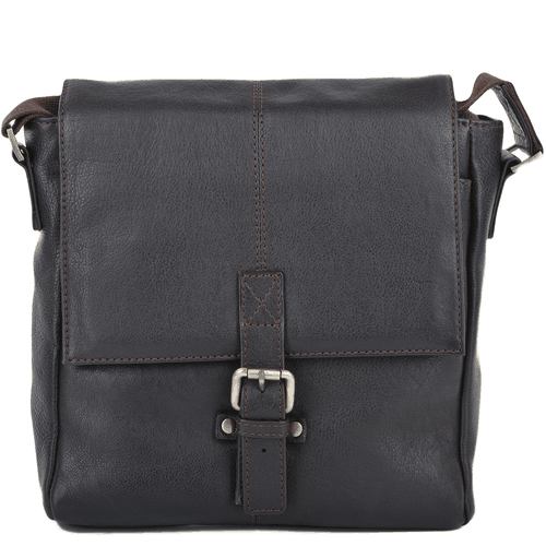 Small Real Leather Flight Side Bag: Murphy Brown NA - Ashwood Handbags - Modalova