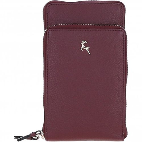 Leather Luxury Crossbody Smartphone Design-X Bag: X-31 Wine NA - Ashwood Handbags - Modalova