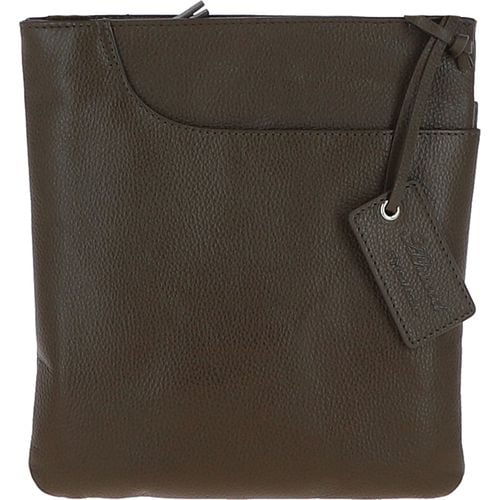 Ashwood Curve Zip Top Leather Cross Body Bag : CURVE Olive NA - Ashwood Handbags - Modalova