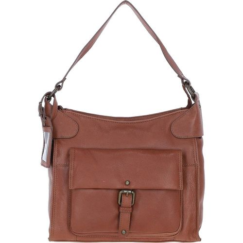 Apos;Pelle Fantasia&apos; Vintage-Inspired Shoulder Bag: 52752 Tan NA - Ashwood Handbags - Modalova