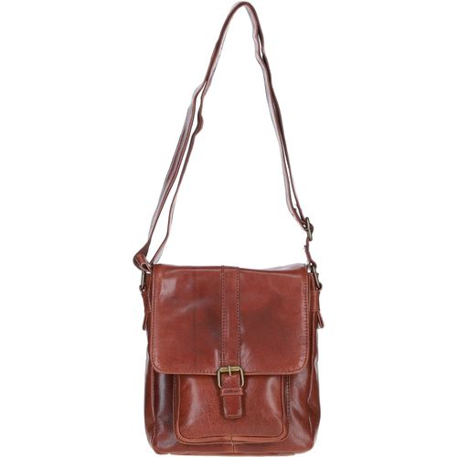 Elegant Leather Messenger Bag with Adjustable Strap: TL-003 Bridge NA - Ashwood Handbags - Modalova