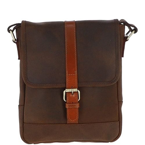 Fenland Leather Body Bag: FEN 781 Brown/tan NA - Ashwood Handbags - Modalova