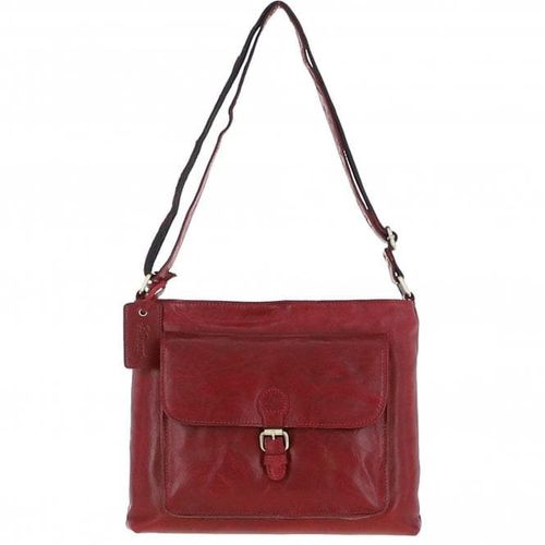 Ashwood Womens Vintage Medium Leather Shoulder Bag: G23 Red NA - Ashwood Handbags - Modalova