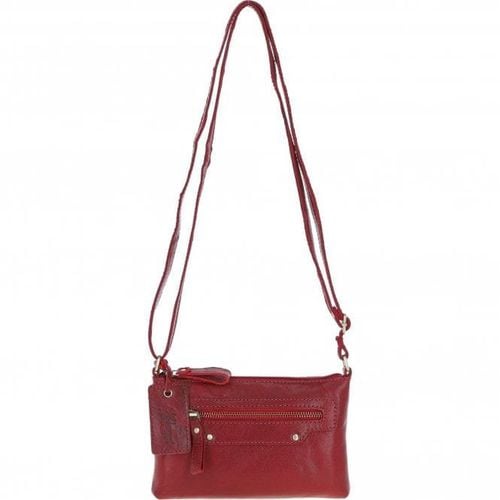 Ashwood Genuine Leather Crossbody Bag : G-15 Red NA - Ashwood Handbags - Modalova