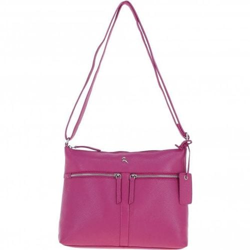 Sleek Luxe Leather Shoulder Bag: Mourne Berry NA - Ashwood Handbags - Modalova