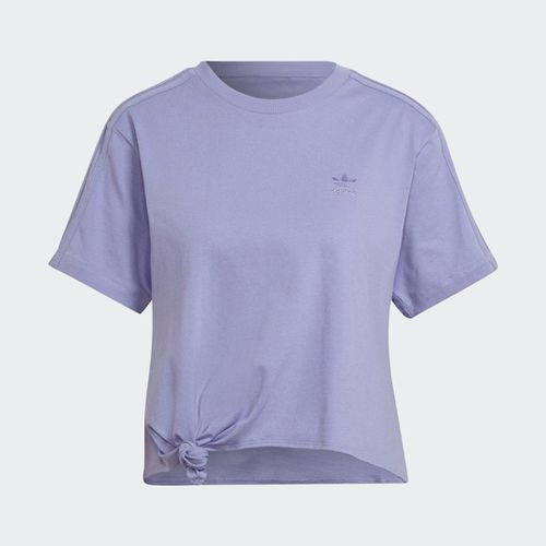 Camiseta Knot Cropped - adidas - Modalova