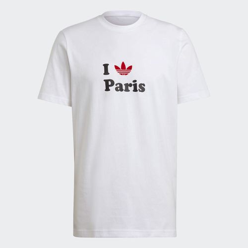 Camiseta Paris Trefoil - adidas - Modalova