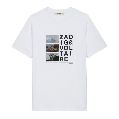 Camiseta Toby Con Estampado Fotográfico - Zadig & Voltaire - Zadig&Voltaire - Modalova