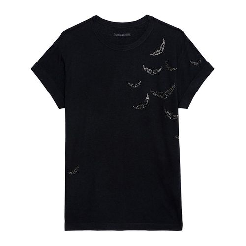 Camiseta Anya Wings Con Strass - Zadig & Voltaire - Zadig&Voltaire - Modalova