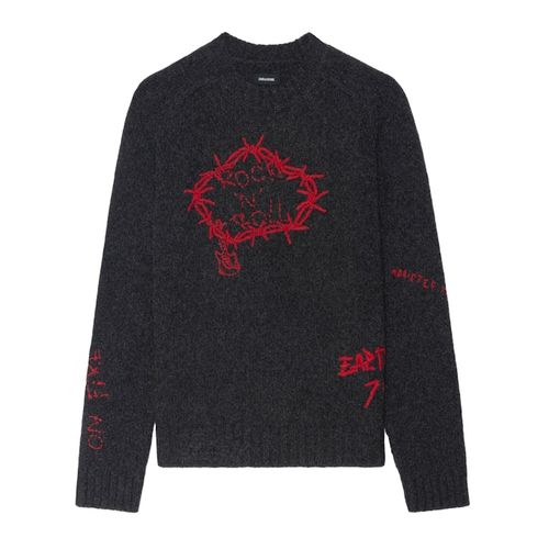 Pull Jordan 100% Laine Mérinos - Taille M - Zadig&Voltaire - Modalova