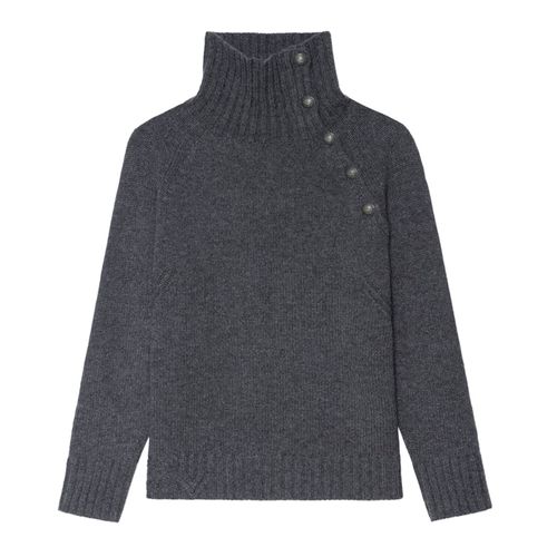 Pull Mora 100% Cachemire Anthracite - Taille XS - Zadig & Voltaire - Modalova