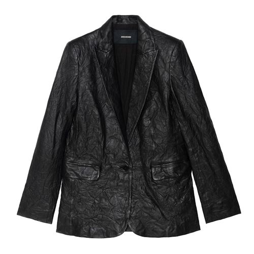 Blazer Valse Cuir - Taille 36 - Zadig & Voltaire - Modalova