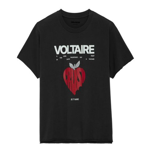 Camiseta Tommer Crush Strass Con Strass - Zadig & Voltaire - Zadig&Voltaire - Modalova