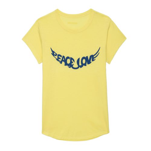 Camiseta Woop Peace & Love Alas - Zadig & Voltaire - Zadig&Voltaire - Modalova