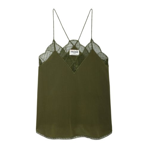 Top Lencero De Seda Christy - Zadig & Voltaire - Zadig&Voltaire - Modalova