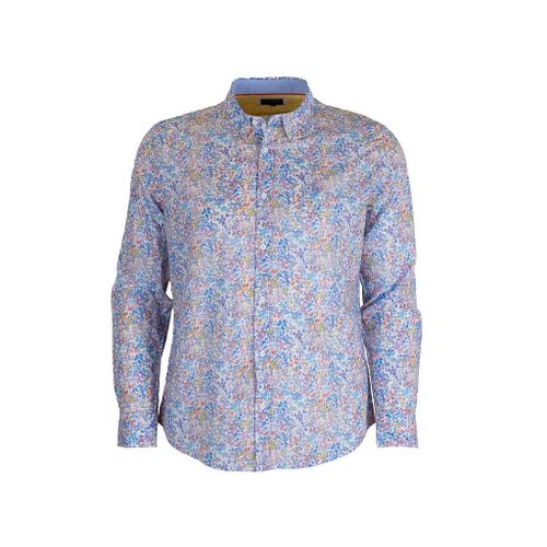 Chemise ml légère fleurie bleu ciel - BLACKS LEGEND - Modalova