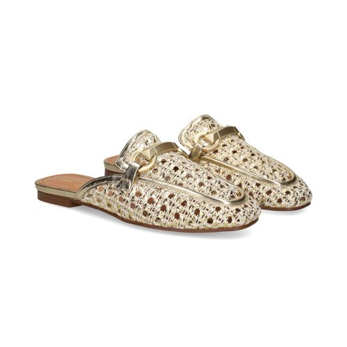 Exe Zuecos Mujer - Dorado Talla 39 - Exe - Modalova