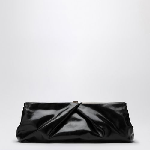 Black leather clutch - Dries Van Noten - Modalova