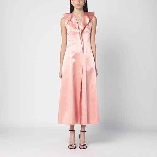 Pink midi dress in duchess fabric - Philosophy - Modalova