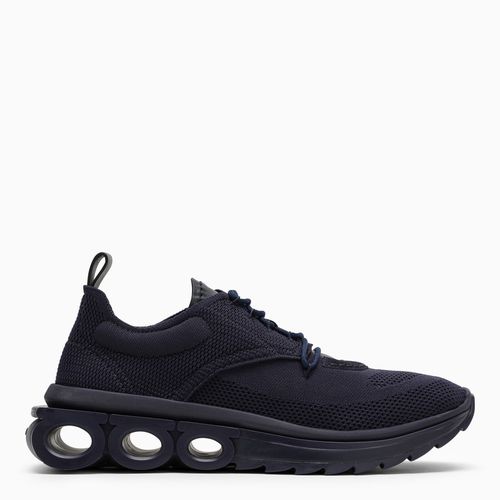 Flacher Sneakers Running indigo/ - Ferragamo - Modalova