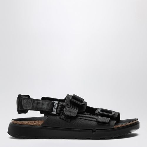 Shinjuku sandal in natural leather and tissue - Birkenstock - Modalova