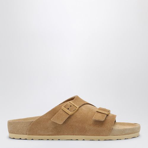 Pantolette Zürich Exquisite aus Wildleder cremefarbene - Birkenstock - Modalova