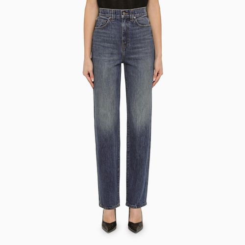 Jeans regolare blu in denim - Khaite - Modalova