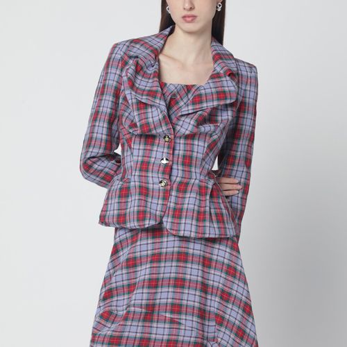 Giacca Drunken con motivo tartan - Vivienne Westwood - Modalova
