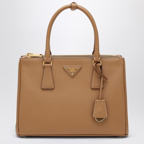 Borsa Galleria media beige in Saffiano - Prada - Modalova