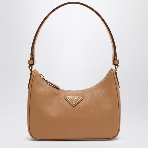 Mini borsa Re-Edition beige in Saffiano - Prada - Modalova