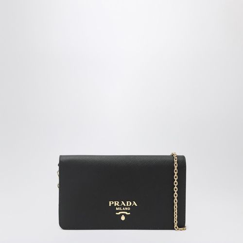 Mini borsa in Saffiano nera - Prada - Modalova