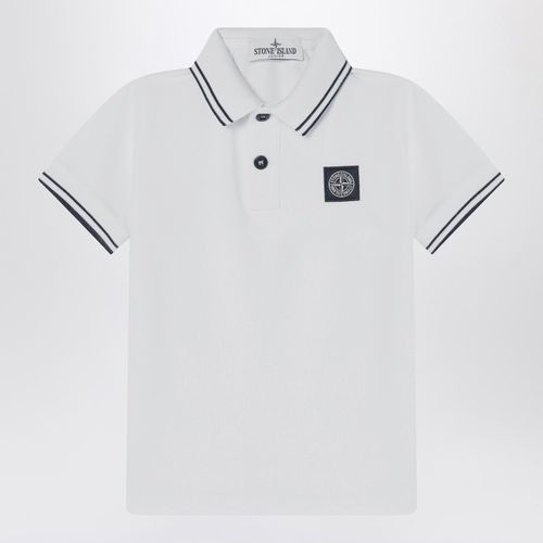 White cotton polo shirt - Stone Island - Modalova