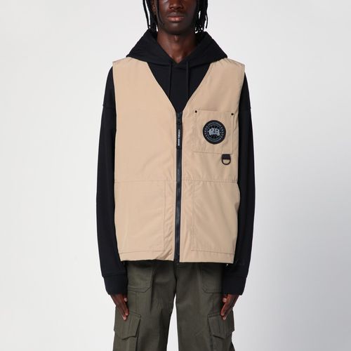 Desert sand zipped vest Black Label - Canada Goose - Modalova