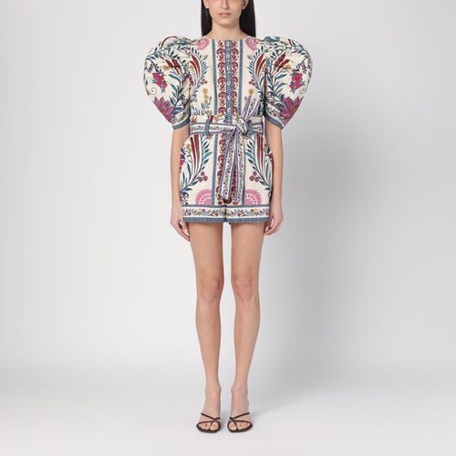 Multicolour printed cotton jumpsuit - FARM Rio - Modalova