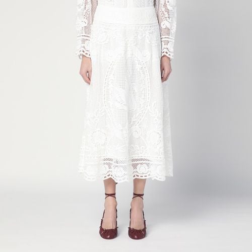 White Swan Lake lace skirt - FARM Rio - Modalova