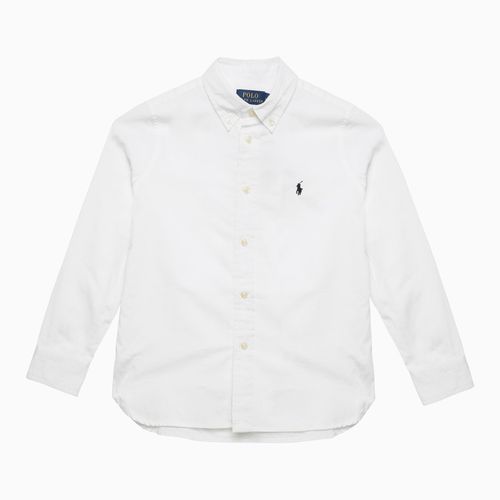 Camicia button-down bianca in cotone - Polo Ralph Lauren - Modalova