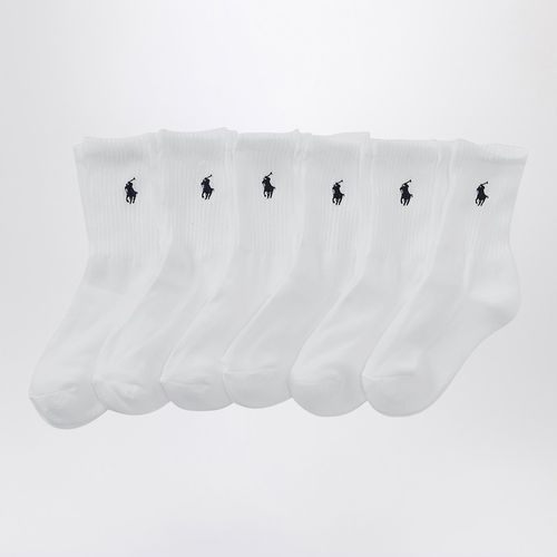 Set aus drei Paar weißen Socken mit Logo - Polo Ralph Lauren - Modalova