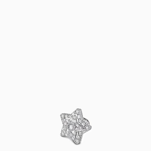 Silver Star cocktail ring - Swarovski - Modalova