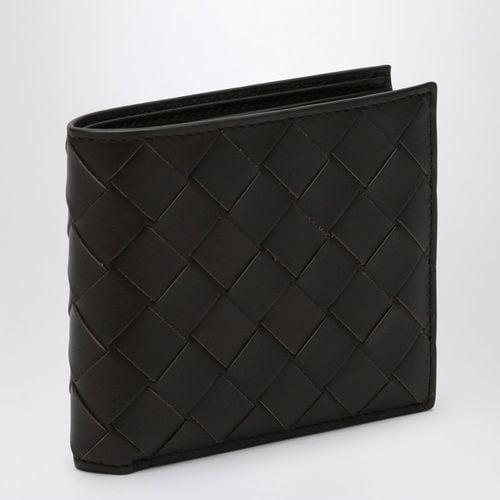 Light Fondant-coloured Intrecciato bi-fold wallet - Bottega Veneta - Modalova