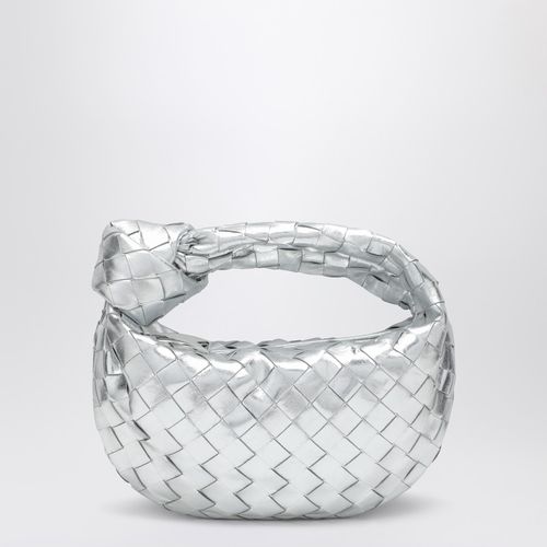 Metallic silver Mini Jodie bag - Bottega Veneta - Modalova