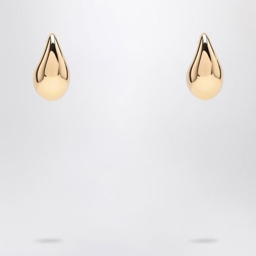 Drop gold-plated silver earrings - Bottega Veneta - Modalova