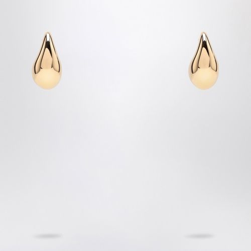 Drop gold-plated silver earrings - Bottega Veneta - Modalova