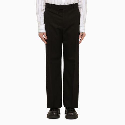 Black wool tailored trousers - Bottega Veneta - Modalova