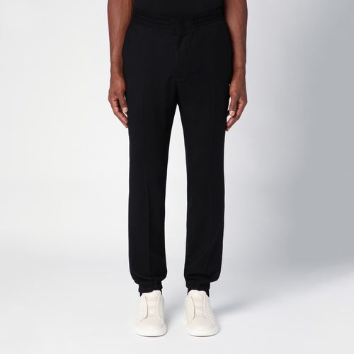 Black wool trousers - ZEGNA - Modalova